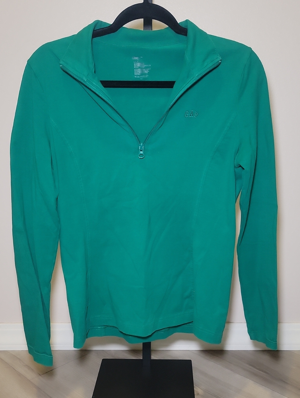 GAP Women's Green Half-Zip Pullover